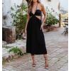 imageJuliet Holy Womens Lace Up Heeled Sandals Square Open Toe Stiletto Heels Strappy Summer Dressy ShoesBrown