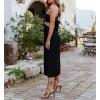 imageJuliet Holy Womens Lace Up Heeled Sandals Square Open Toe Stiletto Heels Strappy Summer Dressy ShoesBrown