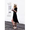 imageJuliet Holy Womens Lace up Espadrilles Closed Toe Wedges Sandals Strappy Slingback Platform HeelsBlack