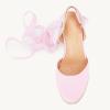imageJuliet Holy Womens Lace up Espadrilles Closed Toe Wedges Sandals Strappy Slingback Platform HeelsPink