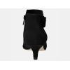 imageJuliet Holy Womens Pointed Toe Ankle Boots Kitten Heels Faux Suede Booties Side Zipper Dress ShoesBlack