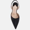 imageJuliet Holy Womens Pumps Shoes Pointed Toe Slip on Slingback Elastic Strap Classic Kitten HeelsBlackstone Pattern