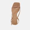 imageJuliet Holy Womens Strappy Sandals Kitten Heel Open Toe Slingback Ankle Strap Wedding Party Summer Heeled SandalsKhaki