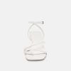 imageJuliet Holy Womens Strappy Sandals Kitten Heel Open Toe Slingback Ankle Strap Wedding Party Summer Heeled SandalsWhite