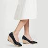 imageJuliet Holy Womens Wedge Pumps Espadrilles Wedges Sandals Slip On Closed Toe Platform Heeled Sandal