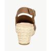 imageJuliet Holy Womens Wedges Sandals Platform Espadrilles Slingback Closedtoe Clogs SandalsLight Coffee