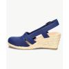 imageJuliet Holy Womens Wedges Sandals Platform Espadrilles Slingback Closedtoe Clogs SandalsNavy Blue