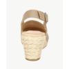 imageJuliet Holy Womens Wedges Sandals Platform Espadrilles Slingback Closedtoe Clogs SandalsTaupe