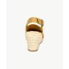 imageJuliet Holy Womens Wedges Sandals Platform Espadrilles Slingback Closedtoe Clogs SandalsYellow