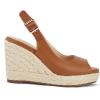 imageJuliet Holy Womens Ankle Strap Espadrille Wedges Round Open Toe Platform Slingback Slip on Peep Toe Sandals Comfort Summer ShoesLight Brown