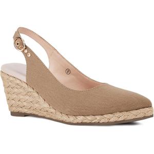 imageJuliet Holy Womens Wedge Sandals Espadrilles Closed Toe Slingback Buckle Strap Comfortable Casual Summer Wedges ShoesBrown
