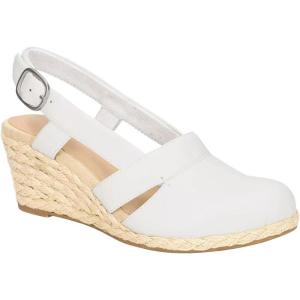 imageJuliet Holy Womens Wedges Sandals Platform Espadrilles Slingback Closedtoe Clogs SandalsWhite