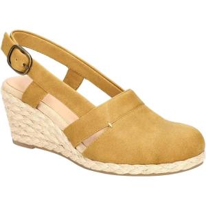 imageJuliet Holy Womens Wedges Sandals Platform Espadrilles Slingback Closedtoe Clogs SandalsYellow