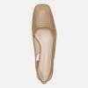 imageJuliet Holy Womens Slingback Low Chunky Heels Pumps Closed Square Toe Block Heel Slip On Party Dress Work ShoesBrown