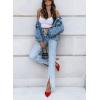 imageJuliet Holy Womens Pumps Point Closed Toe Heels Buckle Ankle Strap DOrsay Heeled SandalsRed