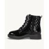 imageJuliet Holy Kids Girls Ankle Boots Laceup Side Zipper Comfort Outdoor Combat Short Booties