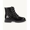 imageJuliet Holy Kids Girls Ankle Boots Laceup Side Zipper Comfort Outdoor Combat Short Booties