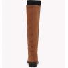 imageJuliet Holy Womens Knee High Boots Round Toe Chunky Block Heels Suede Fashion Winter BootiesBrown
