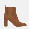 imageJuliet Holy Womens Pointed Toe Ankle Boots High Stacked Block Heel Slip On Elastic Fashion Chelsea Booties