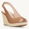 image:imageJuliet Holy Womens Wedge Sandals Peep Toe Espadrilles Platform Ankle Strap Slingback Comfort Summer Dressy ShoesBrown