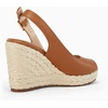image:imageJuliet Holy Womens Wedge Sandals Peep Toe Espadrilles Platform Ankle Strap Slingback Comfort Summer Dressy ShoesLight Brown