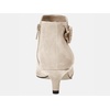 image:imageWomens Pointed Toe Ankle Boots Kitten Heels Faux Suede Booties Side Zipper Dress ShoesBeige