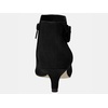 image:imageWomens Pointed Toe Ankle Boots Kitten Heels Faux Suede Booties Side Zipper Dress ShoesBlack