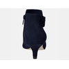 image:imageWomens Pointed Toe Ankle Boots Kitten Heels Faux Suede Booties Side Zipper Dress ShoesNavy