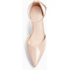 image:imageWomens Pumps Point Closed Toe High Heels Ankle Strap Heeled SandalsNude