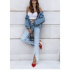 image:imageWomens Pumps Point Closed Toe High Heels Ankle Strap Heeled SandalsRed