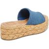 imageDolce Vita Womens Chavi Slide SandalBlue Denim