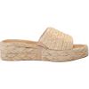 imageDolce Vita Womens Chavi Slide SandalLt Natural Raffia