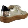 imageDolce Vita Womens Notice X SneakerPlatinum Distressed Leather