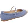 imageDolce Vita Womens Reyes Ballet FlatBluebell Suede