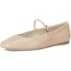 imageDolce Vita Womens Reyes Ballet FlatPraline Crinkle Patent