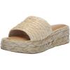 imageDolce Vita Womens Chavi Slide SandalLt Natural Raffia