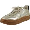 imageDolce Vita Womens Notice X SneakerPlatinum Distressed Leather