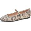 Black/White Snake Embossed