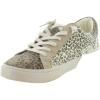 Tan/Black Dusted Leopard Suede