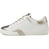 White/Gold Leather