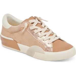 imageDolce Vita Womens Zina SneakerBronze Embossed Leather