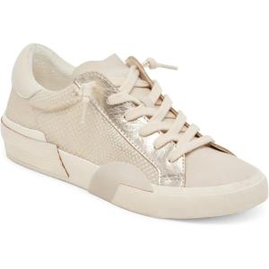 imageDolce Vita Womens Zina SneakerChampagne Embossed Leather
