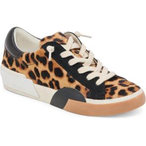 imageDolce Vita Womens Zina SneakerLeopardBlack Calf Hair