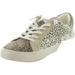 imageDolce Vita Womens Zina SneakerTanBlack Dusted Leopard Suede