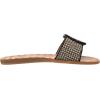 imageDolce Vita Womens Dasa Slide SandalBlackNatural Raffia