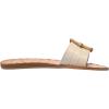 imageDolce Vita Womens Dasa Slide SandalBone Embossed Leather