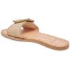 imageDolce Vita Womens Dasa Slide SandalWhiteNatural Raffia