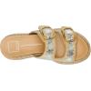 imageDolce Vita Womens Wanika SandalPlatinum Crackled Leather
