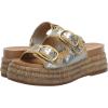 imageDolce Vita Womens Wanika SandalPlatinum Crackled Leather
