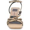 imageDolce Vita Womens BEV Braid Heeled SandalBlackNatural Jute